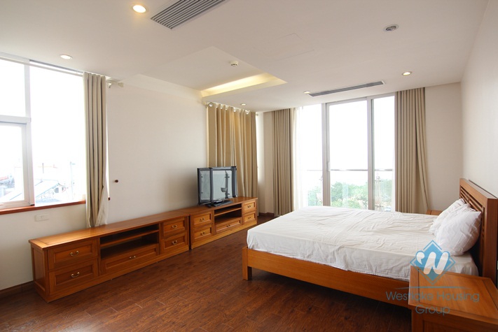 Gorgeous Westlake apartment for rent in  Xom Phu, Dang Thai Mai, Tay Ho, Hanoi 